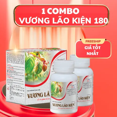 Vương Lão Kiện (Hộp 180 Viên) - Dành Cho Người Bị Run Tay Chân