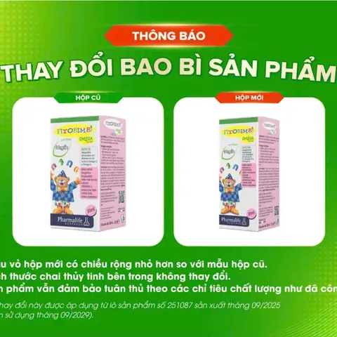 Siro Hỗ Trợ Phát Triển Não Bộ, Tốt Cho Mắt FITOBIMBI OMEGA JUNIOR, Omega Thực Vật Chai 30ml