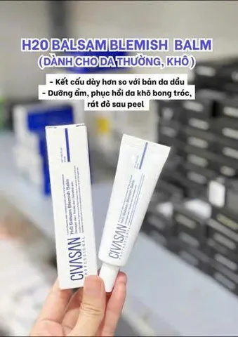 Kem dưỡng phục hồi da Civasan H2O Balsam Blemish Balm 35ml 