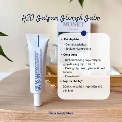 Kem dưỡng phục hồi da Civasan H2O Balsam Blemish Balm 35ml 