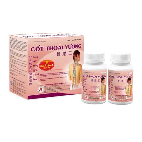 Cốt Thoái Vương 180 viên giúp giảm thoái hóa, đau vai gáy từ thảo dược từ DƯỢC PHẨM Á ÂU