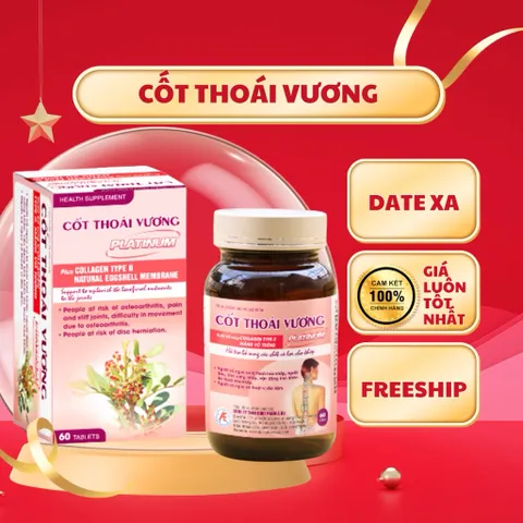 Cốt Thoái Vương Dược Phẩm Á Âu – Hỗ Trợ Xương Khớp, Giảm Đau Mỏi Vai Gáy, Cổ Lưng Từ Thảo Dược