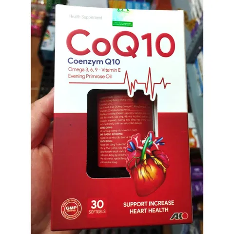 CoQ10 Coenzym Q10 Giúp tăng cường sức khỏe tim mạch