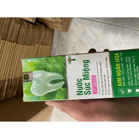 NƯỚC SÚC MIỆNG TP 68.68 giảm viêm họng sát khuẩn smh hỗ trợ phòng ngừa nhiễm khuẩn miệng họng 