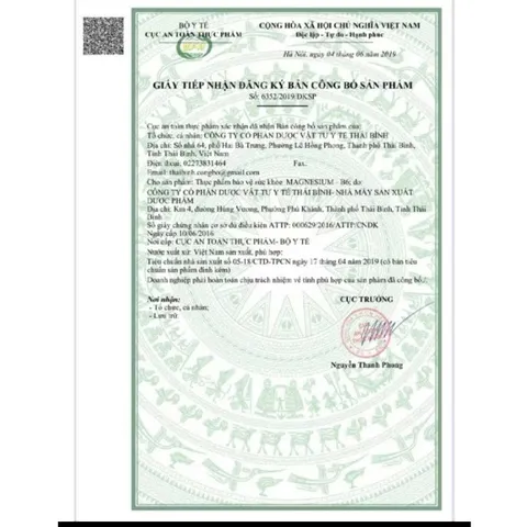 Viên uống Magnesium B6 - Bổ sung Magie và Vitamin B6 giúp giảm căng thẳng, đau đầu, mất ngủ (Hộp 100 viên)