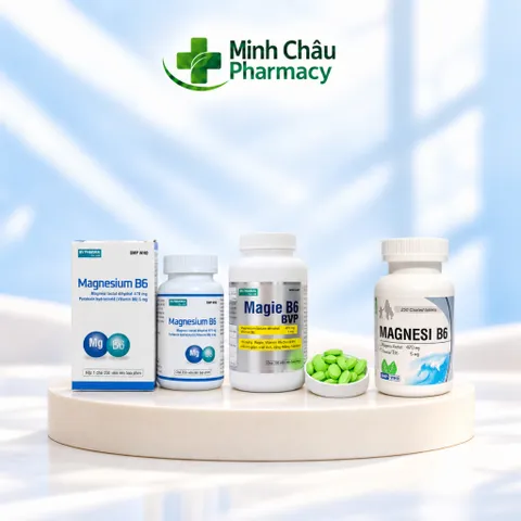 Viên uống bổ sung Magie B6 bổ thần kinh - Chai 250 viên