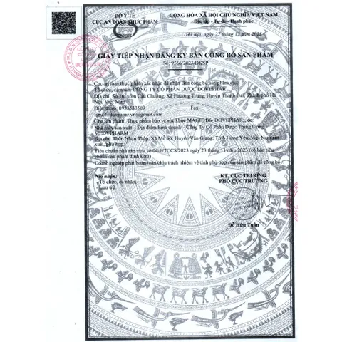 Viên uống bổ sung Magie B6 bổ thần kinh - Chai 250 viên