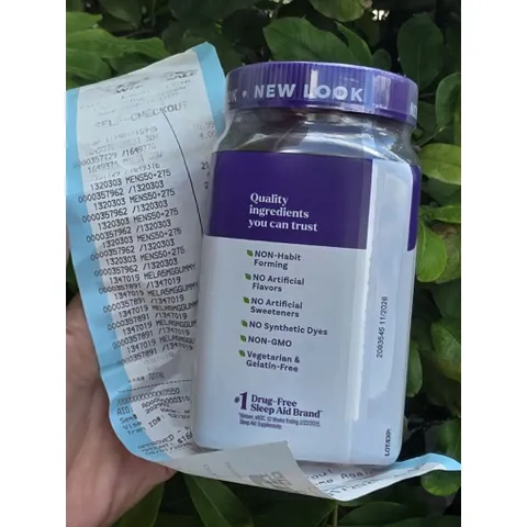 [Chính hãng] Kẹọ Dẻo Giúp Ngủ Ngon Natrol Melatonin 5 Mg Sleep 180 Viên Vị Dâu 859412