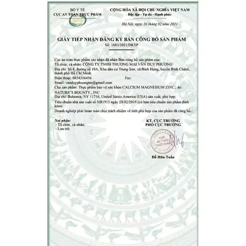 Viên Kirkland Calcium Citrate Magnesium and Zinc 500 viên Mỹ