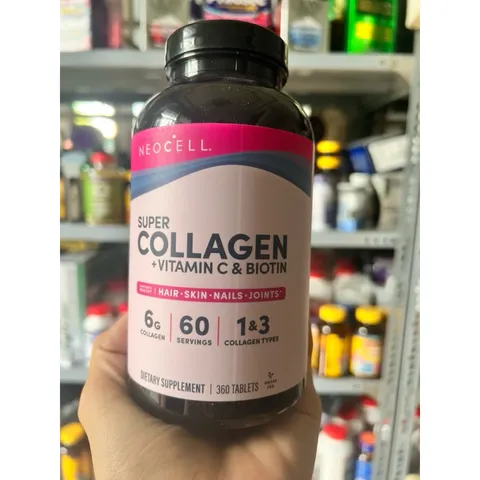 Viên Uống Dưỡng Da NeoCell Super Collagen + C. 360 viên