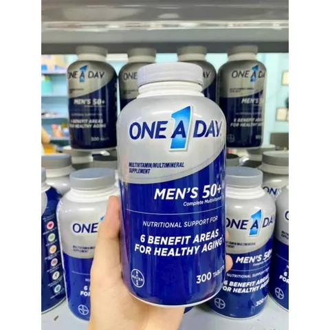 Viên uống One A Day Men's, Women 50+ Multivitamin 300 viên 859438