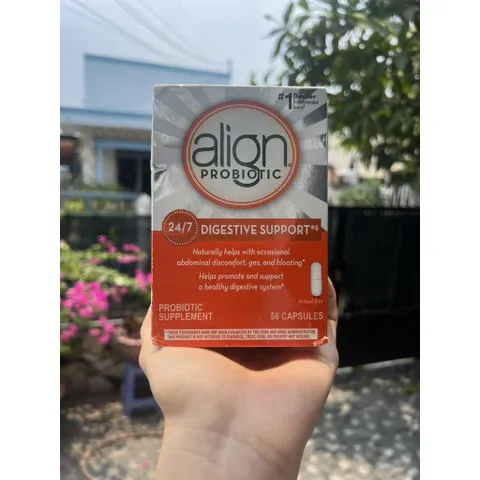 42 viên align ultimate gut support probiotic daily digestive date 2026 2027