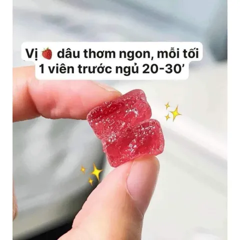 kẹo ngủ gummy melatonin 5mg 180 viên của Mỹ
