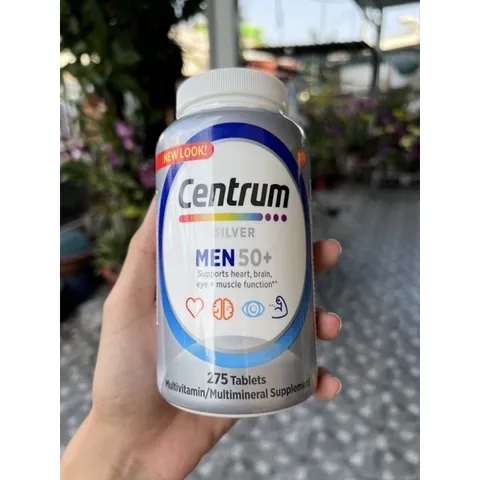 Centrum Silver Ultra Men 50+ Dành Cho Nam giới Trên 50 Tuổi. date 2026