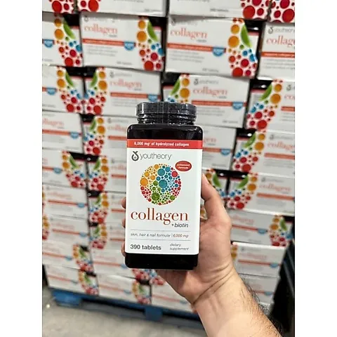 Collagen 390 viên tuyp 123 Của Mỹ. Date 2027