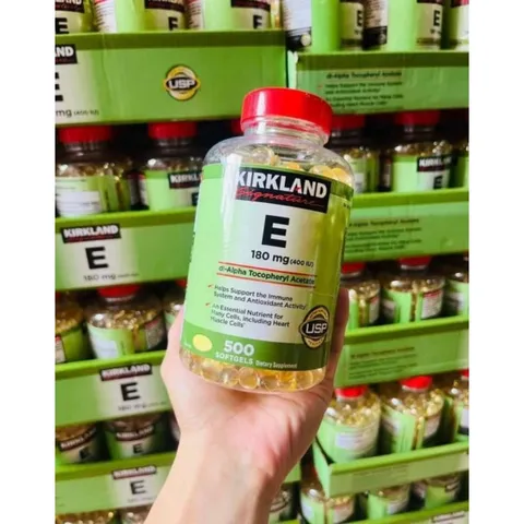 Vitamin E 400 IU 500 Viên Kirkland Của Mỹ, Date xa