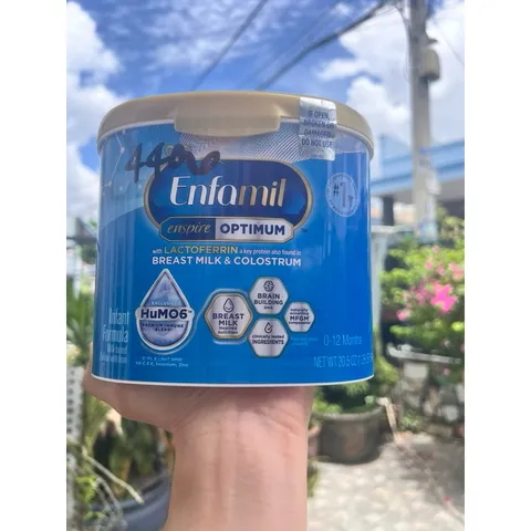 Mẫu mới Sữa bột Enfamil Enspire Infant Formula hộp nhựa xanh 581g và 850g Mỹ
