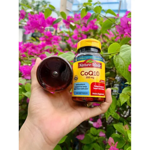 Viên U bổ tim mạch CoQ10 Nature Made chính hàng MỸ ĐI AIR