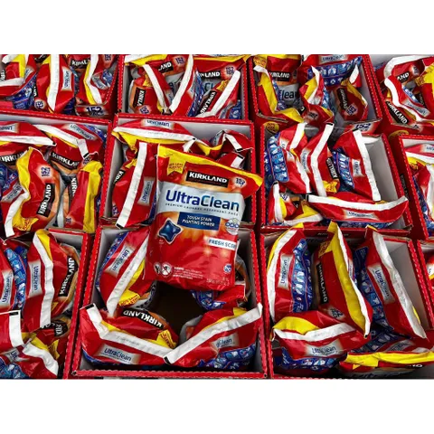Túi Viên giặt Kir Ultra Clean 152 viên 3.04kg của Mỹ MẪU MỚI 152 viên 859572