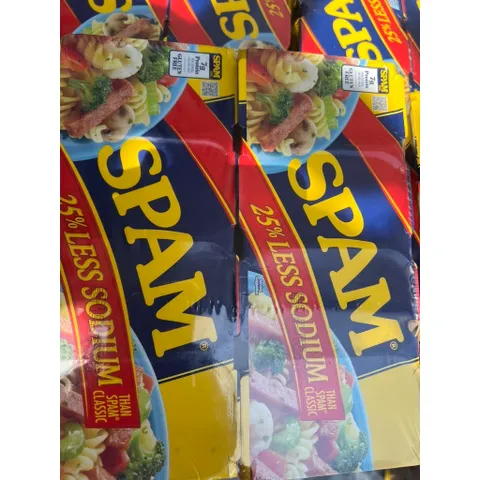 Lốc 8 Hộp Thịt Đóng Hộp Spam  Less Sodium 859593