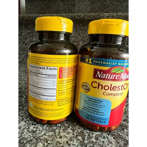 (Chính _hãng) Viên uống giảm mỡ trong máu CholestOff Plus Nature Made 210 Viên date XA