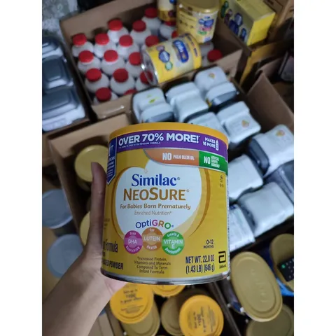 SỮA SIMILAC NEOSURE 646g. 371g – DÀNH CHO KHỞI ĐẦU VỮNG VÀNG CỦA BÉ SINH NON