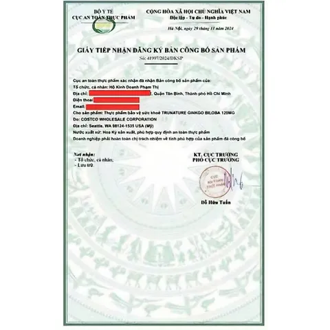 Viên Uốn g Bổ Não Trunature Ginkgo Biloba 120mg 340 Viên. date 2027 859709