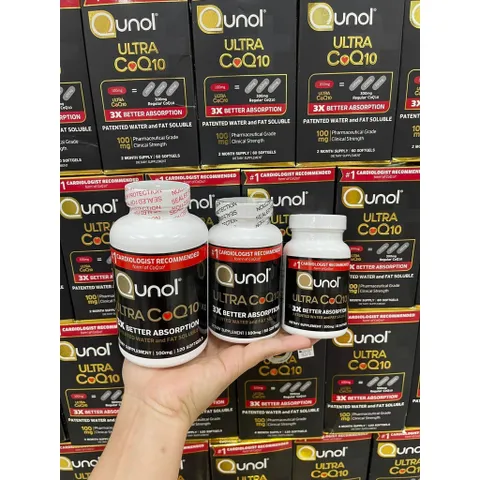 CAM KẾT CHÍNH HÃNG CỦA MỸ Viên uống Qunol Ultra Coq10 100mg 30 viên 60 viên 120 viên
