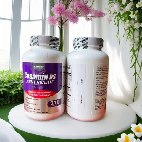 MẪU MỚI nhất chính hãng DATE 5/2028 Cosamin 210 viên ds nutramax gluco samin  của Mỹ