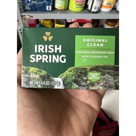 CHÍNH HÃNG MỸ Xà Phòng Xà Bông Tắm Irish Spring Mỹ 113g Thơm Sạch, Mịn Da 859906