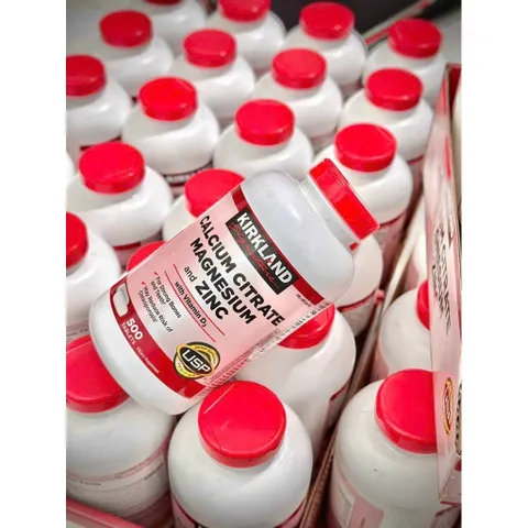 Viên  Calcium Citrate Magnesium and Zinc 500 viên Mỹ. Date 10/27