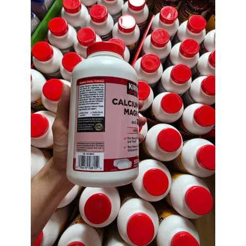 Viên  Calcium Citrate Magnesium and Zinc 500 viên Mỹ. Date 10/27