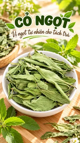 CỎ NGỌT – VỊ NGỌT TỰ NHIÊN CHO LY TRÀ HẰNG NGÀY 🍵