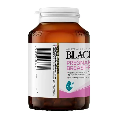 Blackmores Pregnancy and Breastfeeding Gold - Hỗ trợ sự phát triển toàn diện của thai nhi giảm nguy cơ loãng xương cho mẹ chính hãng Úc