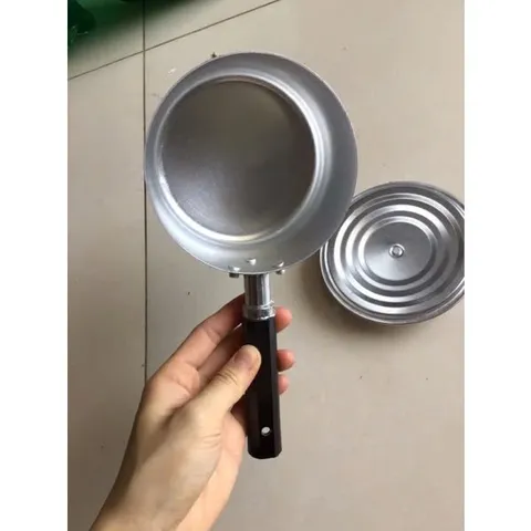 Nồi quấy bột nhôm cho bé size 12cm, 14cm - nồi nấu cháo cho bé chất lượng 860144