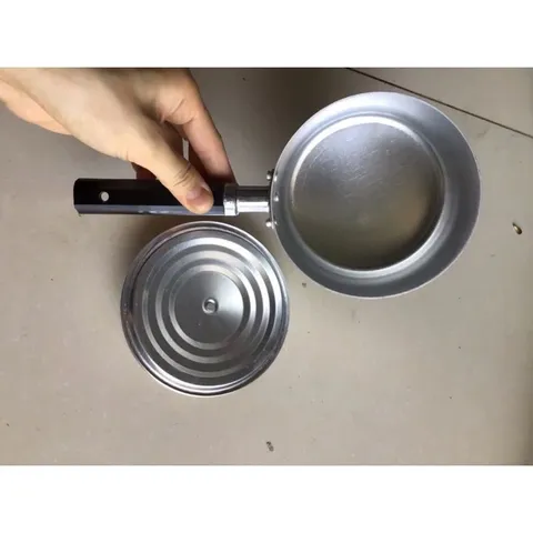 Nồi quấy bột nhôm cho bé size 12cm, 14cm - nồi nấu cháo cho bé chất lượng 860144