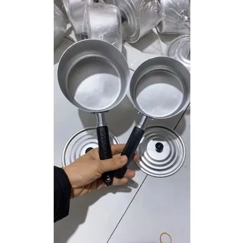 Nồi quấy bột nhôm cho bé size 12cm, 14cm - nồi nấu cháo cho bé chất lượng 860144