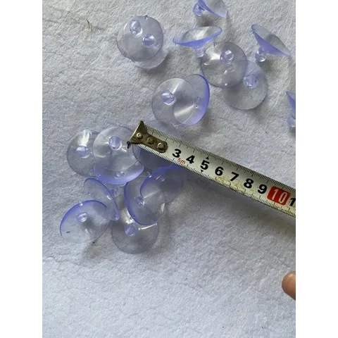 10 Miếng nhựa hút kính, kê kính mặt bàn kích thước 3cm và 5cm 860164