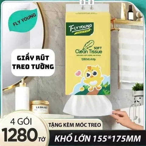 Giấy rút treo tường- giấy ăn - giấy vệ sinh - giấy đa năng cao cấp