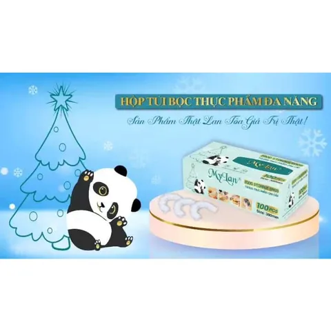 Sét 4 hộp màng bọc thực phẩm mylan (1 hộp 100 chiếc ) 860190