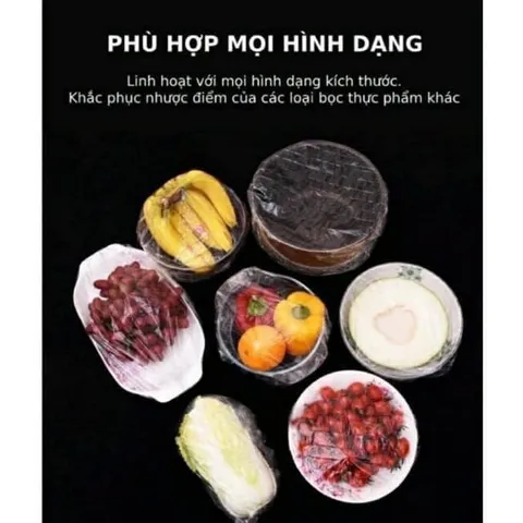 Sét 4 hộp màng bọc thực phẩm mylan (1 hộp 100 chiếc ) 860190