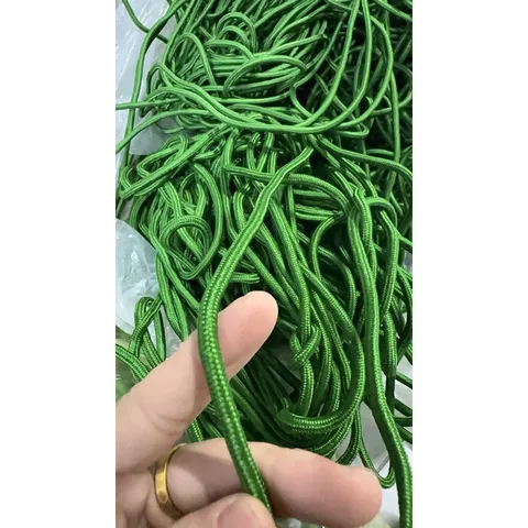 10 Mét Dây dù tròn màu xanh 4li có độ bền cao, chịu lực tốt
