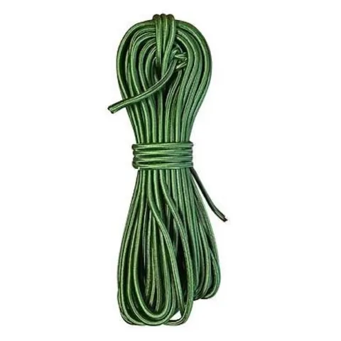 10 Mét Dây dù tròn màu xanh 4li có độ bền cao, chịu lực tốt