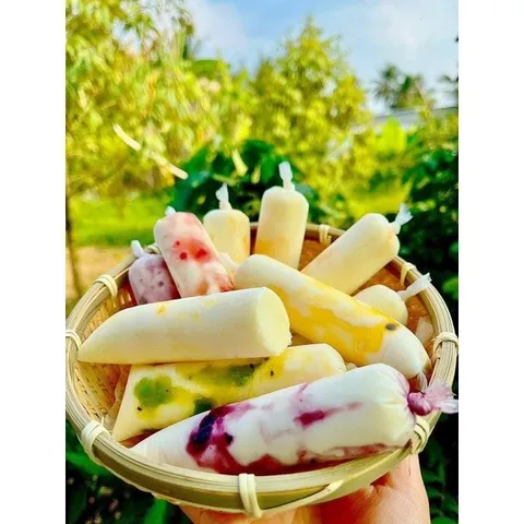 [KO XẾP] 500gram/1kg túi nilon sữa chua dài 4x16, túi đựng sữa chua, bọc đựng sữa chua, bì, túi làm kem, túi nilon 4x16