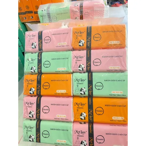 Khăn giấy khô Mylan chất giấy dai mịn đẹp không bụi, không hôi, trắng mịn 860458