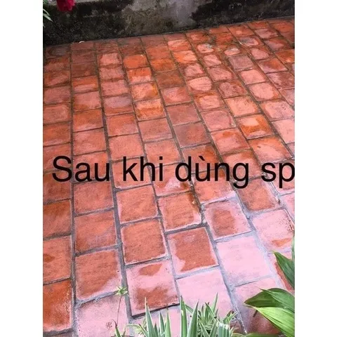 Chai tẩy mốc nền gạch, đồ men sứ. dung dịch cọ nền nhà tẩy đồ men sứ ố vàng tẩy sàn Dr.C 1000ml