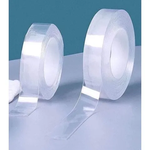 Băng dính 2 mặt trong suốt đa năng siêu dính cuộn 3 mét
