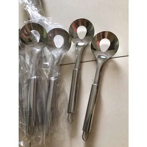 Môi viên thịt inox, muỗng làm thịt viên nặn mọc bằng inox