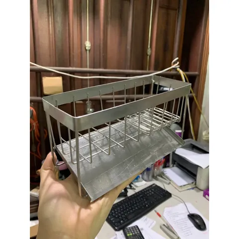 Giá Để Đồ Rửa Chén Bát  inox 304 chống rỉ Kệ Đựng Đồ Bồn Rửa Bát Tiện Lợi Kèm Khay Hứng Nước