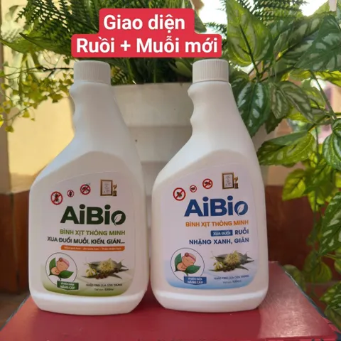 COMPO XỊT RUỒI, NHĂNG XANH, MUỖI, KIẾN, GIÁN  AIBIO  SINH HỌC, AN TOÀN, HIỆU QUẢ